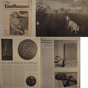 Seller image for Die Kunstkammer / Illustrierte Monatszeitschrift mit amtlichen Mitteilungen * 1.Jahrgang 1935, Heft 10 Oktober 1935 for sale by Galerie fr gegenstndliche Kunst