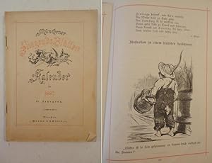 Münchener fliegende Blätter. Kalender für 1887, IV.Jahrgang