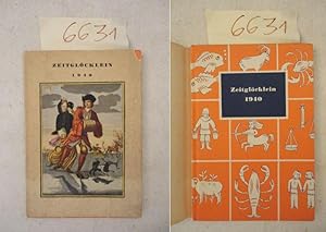 Seller image for Zeitglcklein, ein Kalender fr das Jahr 1940 mit den in Nrnberg bei Christoph Weigel entstandenen Monatsbildern von Caspar Luryken Dieses Buch wird von uns nur zur staatsbrgerlichen Aufklrung und zur Abwehr verfassungswidriger Bestrebungen angeboten (86 StGB) for sale by Galerie fr gegenstndliche Kunst