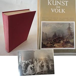 Imagen del vendedor de Kunst ins Volk - Zeitschrift fr Freunde der bildenden Knste - Malerei / Graphik / Plastik / Architektur / Kunsthandwerk a la venta por Galerie fr gegenstndliche Kunst