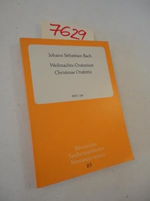 Bild des Verkufers fr Johann Sebastian Bach: Weihnachts-Oratorium / Christmas Oratorio BWV 248 * Partitur zum Verkauf von Galerie fr gegenstndliche Kunst
