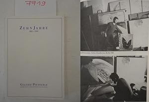 Bild des Verkufers fr Zehn Jahre 1983 - 1993 zum Verkauf von Galerie fr gegenstndliche Kunst