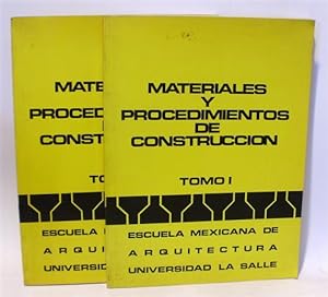 MATERIALES Y PROCEDIMIENTOS DE CONSTRUCCIÓN - Obra Completa (2 Tomos)