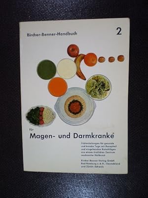 Bircher-Benner Diätbücher - Handbuch für Magen- und Darmkranke