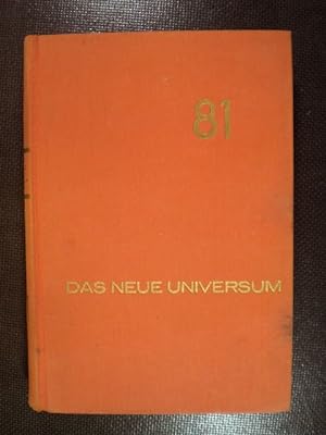 Das neue Universum. Forschung, Wissen, Unterhaltung. Ein Jahrbuch, 81. Band