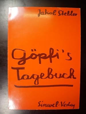 Seller image for Gpfi's Tagebuch for sale by Buchfink Das fahrende Antiquariat