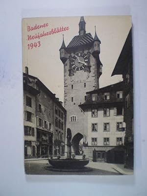 Imagen del vendedor de Badener Neujahrsbltter 1943. Achtzehnter Jahrgang a la venta por Buchfink Das fahrende Antiquariat