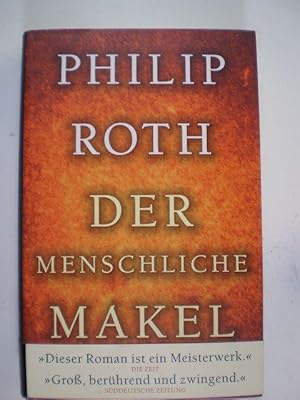 Der menschliche Makel. Roman