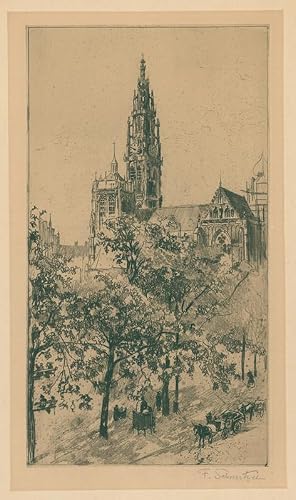 Seller image for Dom in Antwerpen. for sale by Galerie Joseph Fach GmbH