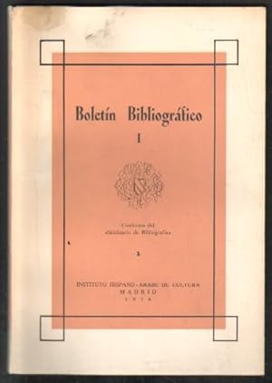 BOLETIN BIBLIOGRAFICO I.