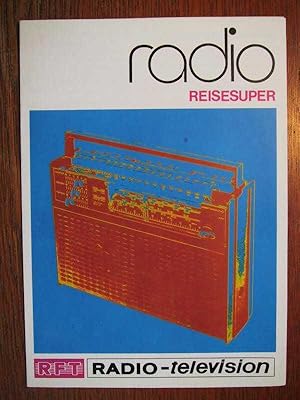 RFT Stern Radio - Television - Radio Reisesuper - Prospekt Ausgabe wohl aus dem Jahre 1978 stamme...