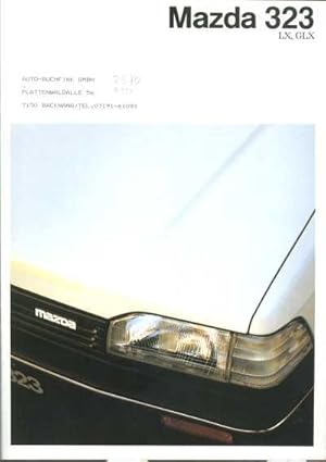 Mazda 323 - Original Verkaufskatalog - Februar 1988.