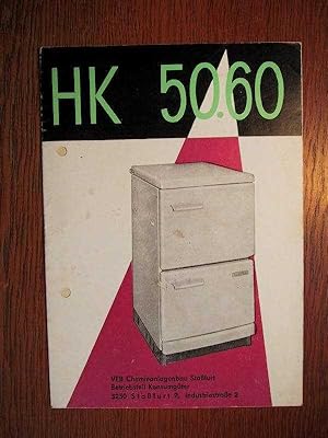 Haushalt - Kohlevollherd HK 50.60 - Original Aufstellungs- und Bedienungsanleitung - Ausgabe 1985.
