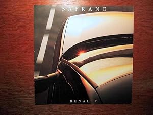 Renault Safrane - Original Prospekt - Ausgabe Juli 1992.