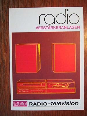 RFT Stern Radio - Television - Radio Verstärkeranlagen - Prospekt Ausgabe wohl aus dem Jahre 1978...