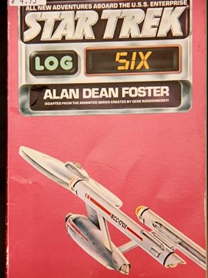 Imagen del vendedor de Star Trek Log Six a la venta por Mad Hatter Bookstore