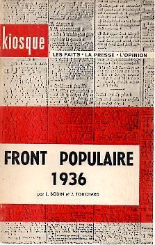 Seller image for FRONT POPULAIRE. 1936. for sale by Librera Javier Fernndez