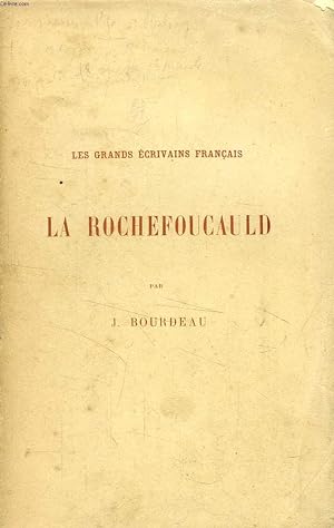 Bild des Verkufers fr LA ROCHEFOUCAULD zum Verkauf von Le-Livre