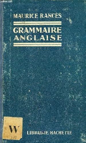 Seller image for MANUEL DE GRAMMAIRE ANGLAISE for sale by Le-Livre