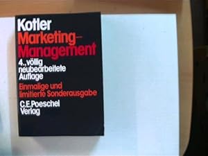 Marketing-Management, Analyse, Planung und Kontrolle,