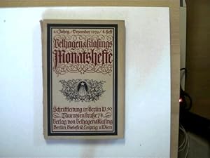 Velhagen & Klasings Monatshefte; 41.Jahrgang/ Dezember 1926/ 4.Heft,