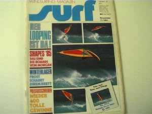 Surf - Heft 11 - November 1984, Windsurfing Magazin, 8. Jahrgang,