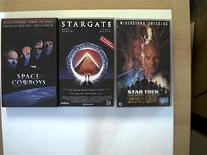 3 Videos: Stargate - Das Tor zum Universum, Space Cowboys, Star Trek - Der erste Kontakt,
