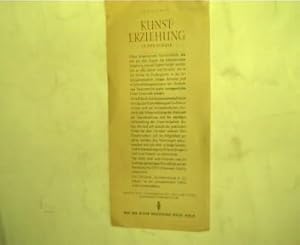 Bestellschein für Zeitschrift Kunsterziehung in der Schule,