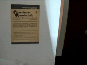 Mitteilungsblatt der Chemischen Gesellschaft der Deutschen Demokratischen Republik Nr. 9, 30. Jah...