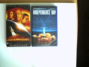 2 Videos: Armageddon (1999) / Independence Day (1997)