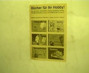 Flyer "Bücher für Ihr Hobby!", Aus dem Foto+Schmalfilm-Verlag - Gemsberg-Verlag,