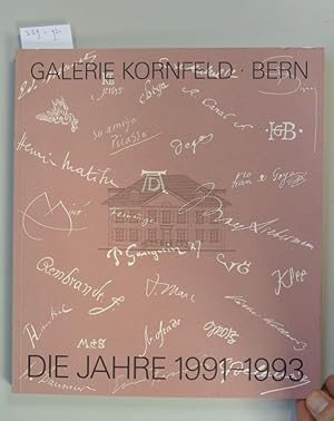 Imagen del vendedor de Auktionsergebnisse der Jahre 1991-1993. Ausgewhlte Kunstwerke. Review of the Years 1991-1993. a la venta por Antiquariat Bookfarm