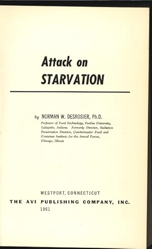 Bild des Verkufers fr Attack on Starvation. zum Verkauf von Antiquariat Bookfarm