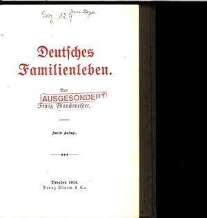 Bild des Verkufers fr Deutsches Familienleben. zum Verkauf von Antiquariat Bookfarm