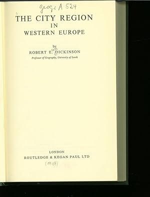 Seller image for THE CITY REGION IN WESTERN EUROPE. for sale by Antiquariat Bookfarm