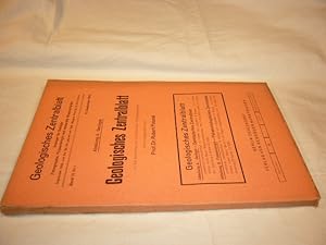 Seller image for Geologisches Zentralblatt. Anzeiger fr Geologie, Petrographie, Palaentologie und verwandte Wissenschaften. Abteilung A: Geologie. Band 70, Nr. 1, 15. September 1942 for sale by Antiquariat im Kaiserviertel | Wimbauer Buchversand