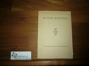 Seller image for Rufer-Bltter for sale by Antiquariat im Kaiserviertel | Wimbauer Buchversand