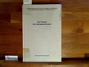 Imagen del vendedor de Die Prfung des Jahresabschlusses : Handbuch fr Studium u. Praxis. ausgearb. von d. Komm. fr Buchprfung d. UEC, Verffentlichungen der Union Europenne des Experts Comptables, Economiques et Financiers, UEC a la venta por Antiquariat im Kaiserviertel | Wimbauer Buchversand