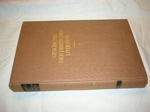 Bild des Verkufers fr Geschichte der deutschen Literatur von den Anfngen bis zur Gegenwart. Band 6: Von Klopstock bis zu Goethes Tod: 1750 - 1832. Erster Teil: Ende der Aufklrung und Vorbereitung der Klassik zum Verkauf von Antiquariat im Kaiserviertel | Wimbauer Buchversand