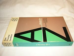 Bild des Verkufers fr Das Fischer-Lexikon. 35. Literatur. 2 zum Verkauf von Antiquariat im Kaiserviertel | Wimbauer Buchversand