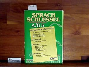 Image du vendeur pour Sprachschlssel. Sprachbuch. 5. Schuljahr. Ausgabe A/B fr Gymnasien und Realschulen mis en vente par Antiquariat im Kaiserviertel | Wimbauer Buchversand