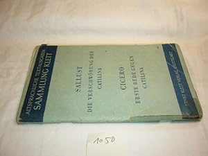 Imagen del vendedor de Die Verschwrung des Catilina. / Erste Rede gegen Catilina [Lateinischer Text] a la venta por Antiquariat im Kaiserviertel | Wimbauer Buchversand