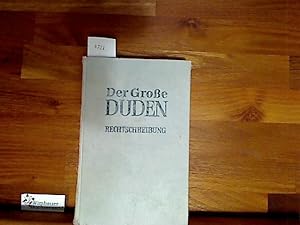 Bild des Verkufers fr Der groe Duden in 9 Bnden, Band 1: Rechtschreibung der deutschen Sprache und der Fremdwrter. Vllig neu bearb. von Paul Grebe zum Verkauf von Antiquariat im Kaiserviertel | Wimbauer Buchversand