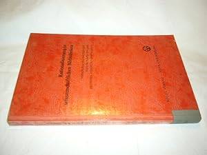 Rationalisierung in wissenschaftlichen Bibliotheken. Vorschläge und Materialien. Hg.v.d. deutsche...