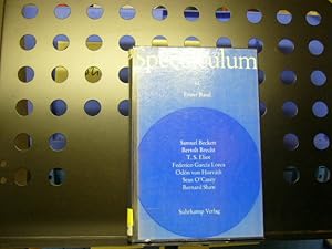 Immagine del venditore per Spectaculum 25 Erster Band : Samuel Beckett, Bertolt Brecht, T.S. Eliot, Federico Garcia Lorca, dn von Horvath, Sean O'Casey, Bernard Shaw venduto da Antiquariat im Kaiserviertel | Wimbauer Buchversand