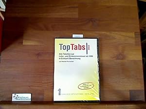 Imagen del vendedor de TopTabs 2003, 1 CD-ROM Alle Tabellen zur Lohn- und Einkommensteuer ab 1996 in Echtzeit-Berechnung. Fr Windows 95/98/ME/NT 4.0/2000/XP a la venta por Antiquariat im Kaiserviertel | Wimbauer Buchversand