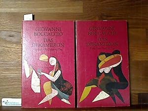 Immagine del venditore per Das Dekameron. Band 1: Erster bis Fnfter Tag.- Band 2: Sechster bis Zehnter Tag venduto da Antiquariat im Kaiserviertel | Wimbauer Buchversand
