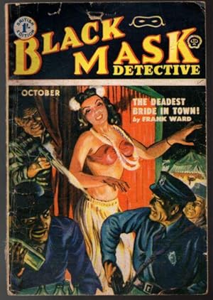 Bild des Verkufers fr Black Mask Detective Vol. IX, No. 11 (British Edition) October 1952 zum Verkauf von Raymond Tait