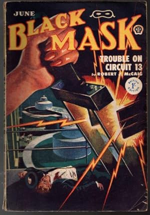 Bild des Verkufers fr Black Mask Detective Vol. VI, No. 12 (British Edition) June 1949 zum Verkauf von Raymond Tait