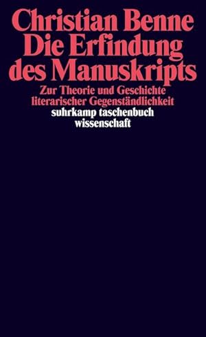 Imagen del vendedor de Die Erfindung des Manuskripts a la venta por Rheinberg-Buch Andreas Meier eK